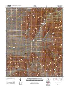 Potosi 2012 topographic map thumbnail