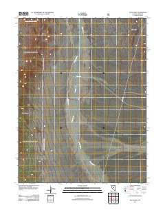 Potts Well 2012 topographic map thumbnail
