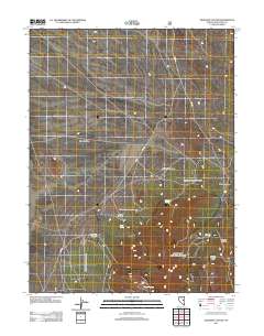 Seligman Canyon 2012 topographic map thumbnail