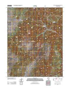 Powell Mountain 2011 topographic map thumbnail