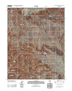 Volcanic Hills West 2012 topographic map thumbnail