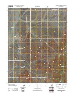 Spencer Hot Springs 2012 topographic map thumbnail