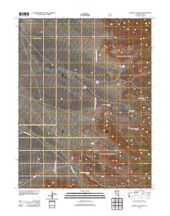 Wildcat Canyon 2012 topographic map thumbnail