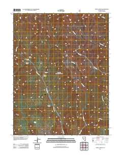 Toms Canyon 2011 topographic map thumbnail