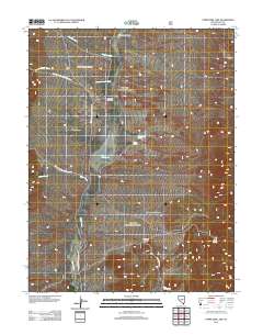 Upper Fish Lake 2012 topographic map thumbnail
