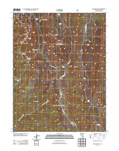 Treasure Hill 2012 topographic map thumbnail