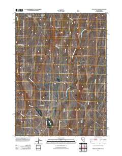 Bear Mountain 2012 topographic map thumbnail