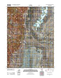 Franklin Lake SW 2012 topographic map thumbnail