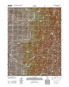 Mattier Creek 2012 topographic map thumbnail