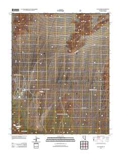 Cold Creek 2012 topographic map thumbnail