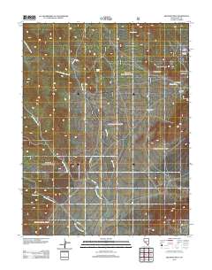 Belmont West 2012 topographic map thumbnail