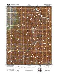 Brewer Canyon 2012 topographic map thumbnail
