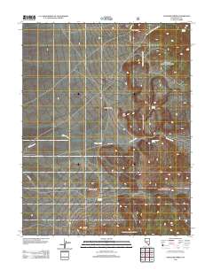 Antelope Spring 2012 topographic map thumbnail
