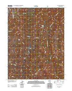 Arc Dome 2011 topographic map thumbnail