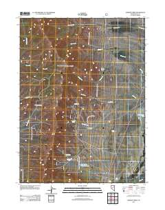 Gordon Creek 2012 topographic map thumbnail