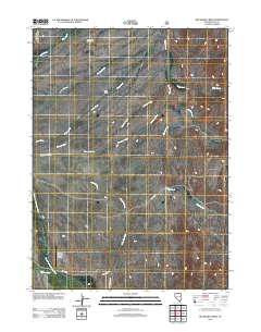 Delaware Creek 2012 topographic map thumbnail