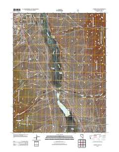 Comins Lake 2012 topographic map thumbnail