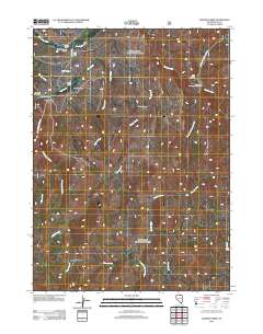 Badger Creek 2012 topographic map thumbnail