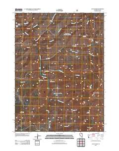 Coon Creek 2012 topographic map thumbnail