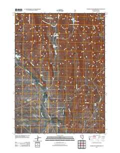Charleston Reservoir 2012 topographic map thumbnail