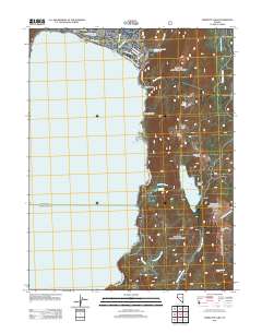 Marlette Lake 2012 topographic map thumbnail