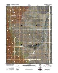 Pine Creek Ranch 2012 topographic map thumbnail