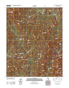 La Madre Spring 2012 topographic map thumbnail