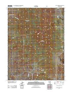 Mount Ardivey 2011 topographic map thumbnail