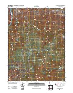 Mount Rose NW 2012 topographic map thumbnail