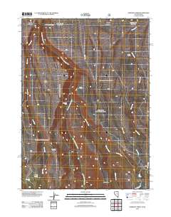 Robinson Creek 2012 topographic map thumbnail