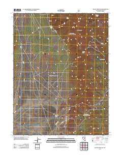 Mount Hamilton 2012 topographic map thumbnail
