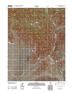 Secret Basin 2011 topographic map thumbnail