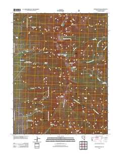 Wheeler Peak 2012 topographic map thumbnail