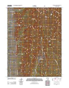 Minerva Canyon 2012 topographic map thumbnail
