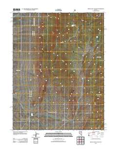 White Sage Canyon 2012 topographic map thumbnail