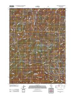 Ungina Wongo 2012 topographic map thumbnail