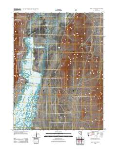 Ruby Lake NW 2012 topographic map preview