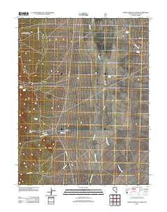 Ward Charcoal Ovens 2012 topographic map thumbnail