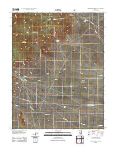 Wadsworth Ranch 2012 topographic map thumbnail