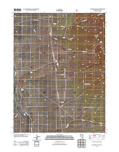 Walker Canyon 2012 topographic map thumbnail