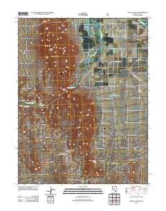 Wilson Canyon 2012 topographic map thumbnail