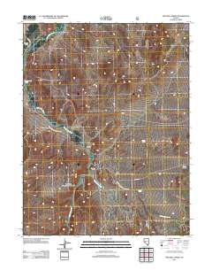 Mitchell Spring 2011 topographic map preview