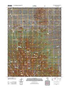 Antelope Peak 2012 topographic map thumbnail
