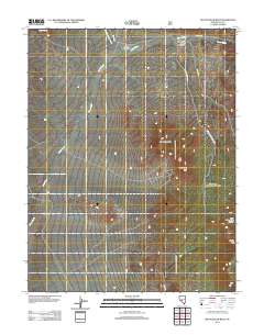 Big Ten Peak West 2012 topographic map thumbnail