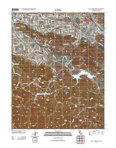 Santa Teresa Hills 2012 topographic map thumbnail