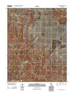 Scottys Castle 2012 topographic map thumbnail