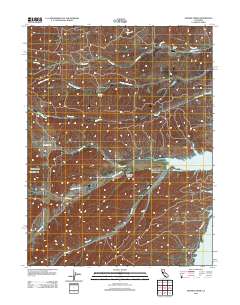 Sehorn Creek 2012 topographic map thumbnail
