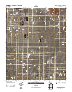 Shadow Mountains SE 2012 topographic map thumbnail