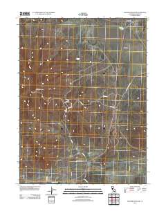 Shaffer Mountain 2012 topographic map thumbnail
