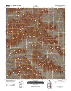 Sheep Camp Spring 2012 topographic map thumbnail